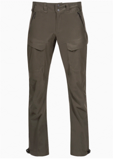  Bergans HOGNA 3 lags bukse Green Mud