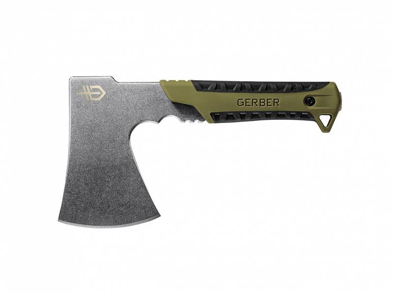 Gerber Pack Hatchet Gr&oslash;nn &Oslash;ks, Totallengde 24cm, Vekt 590g