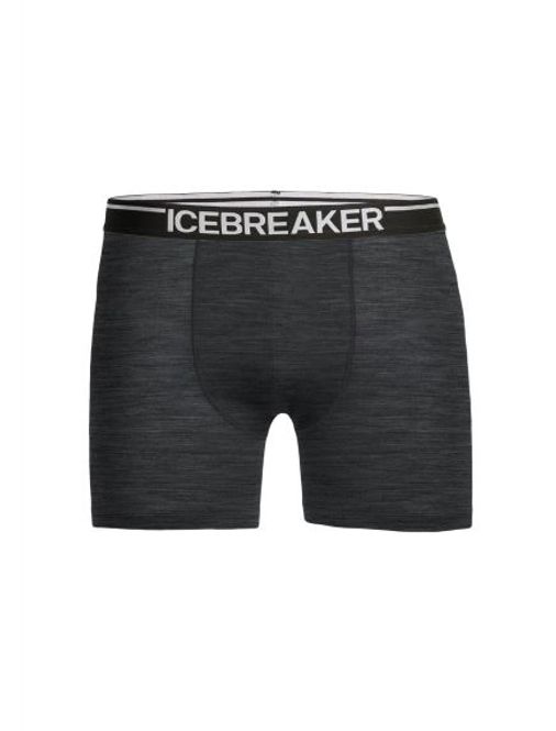 Hovedbilde Icebreaker Anatomica Boxers Herre Jet